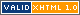 Valid XHTML 1.0